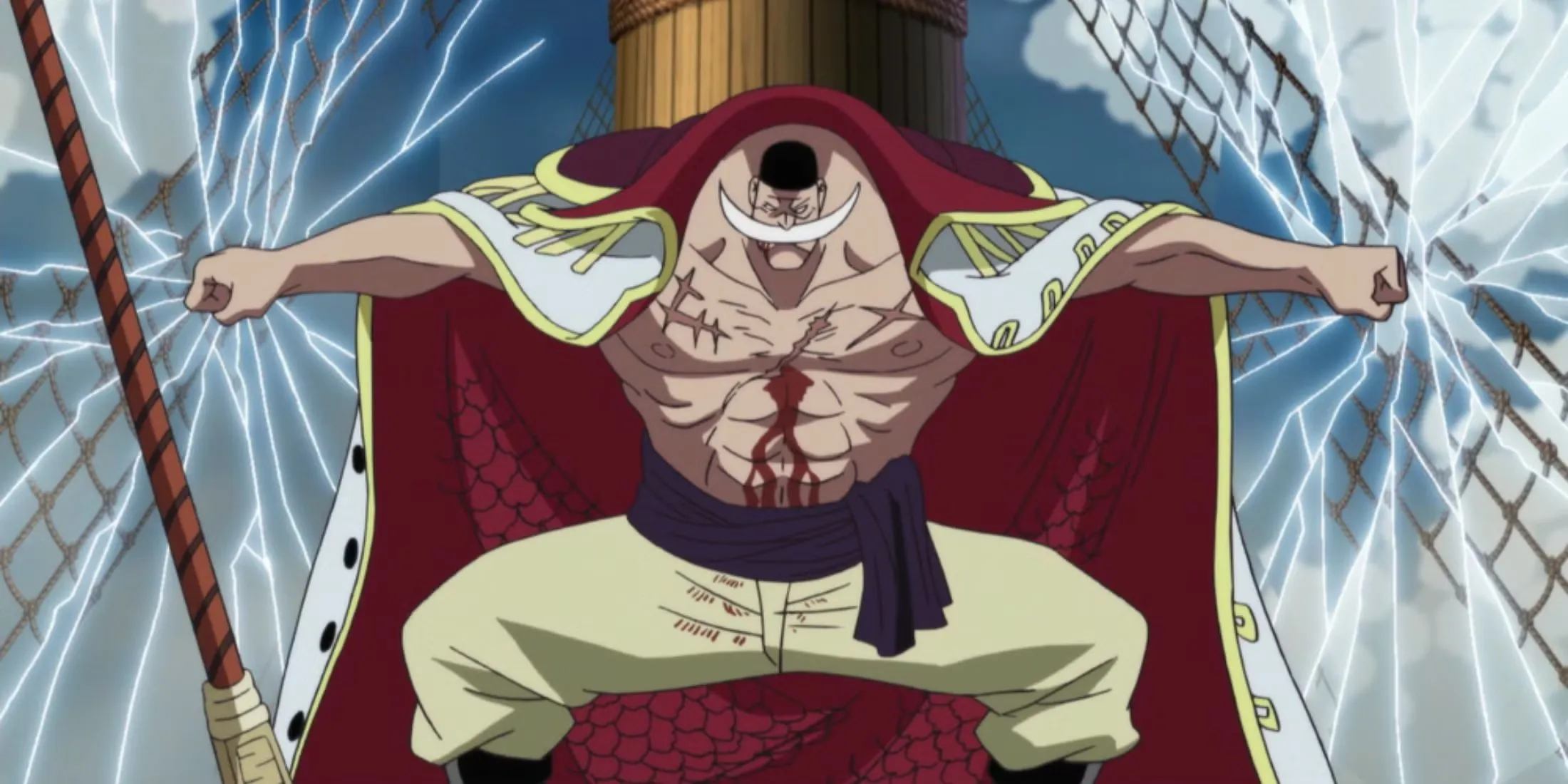 Whitebeard Using His Devil Fruit One Piece
