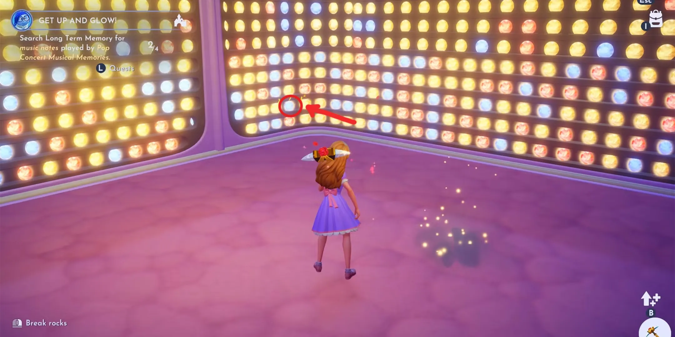 Pop Concert Musical Memories Location 4 In Ddv Disney Dreamlight Valley