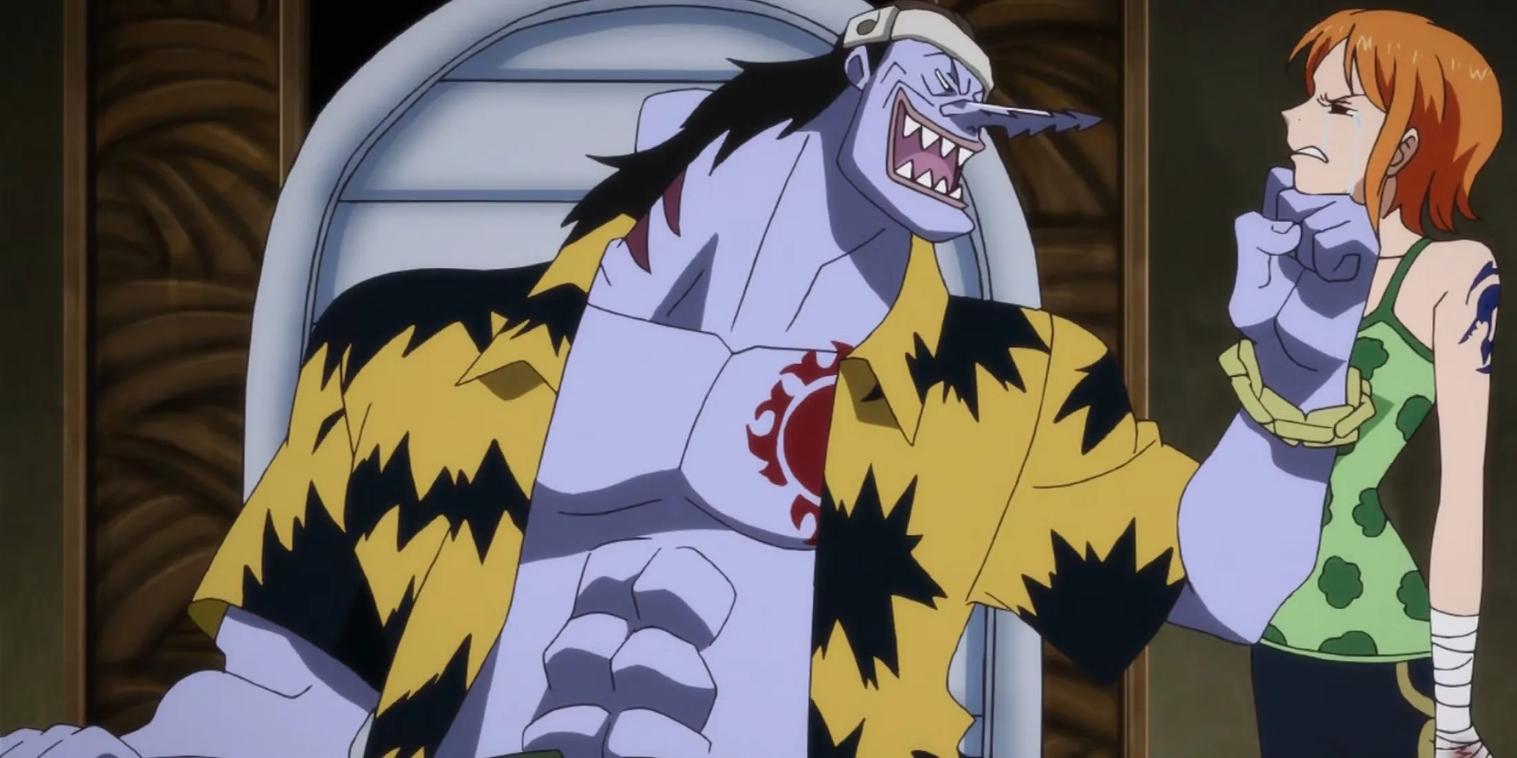 Arlong Terrorizing Nami One Piece