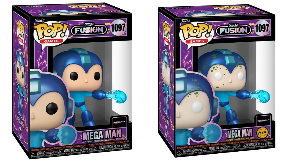 Mega Man Funko Fusion Standard and Chase Variants