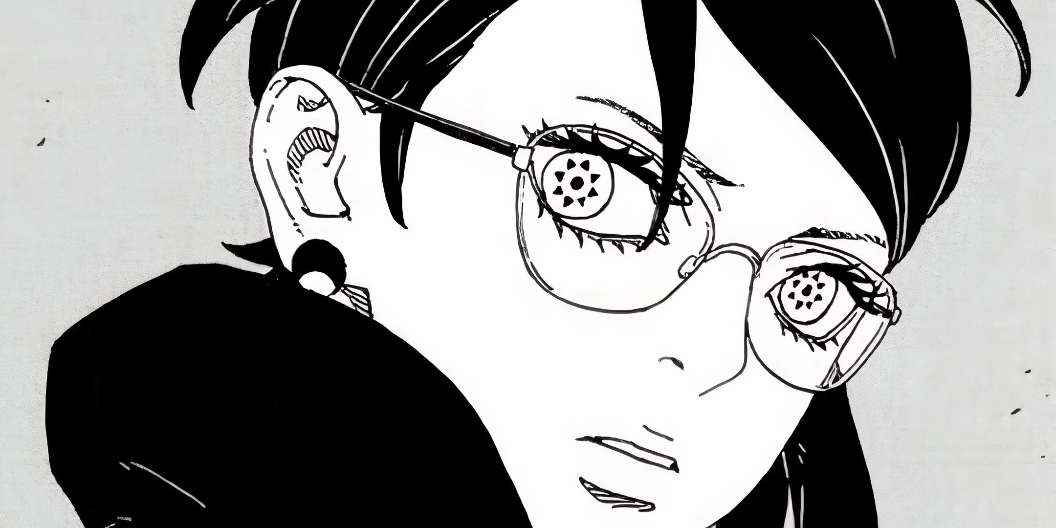 Sarada Activates Her Mangekyo