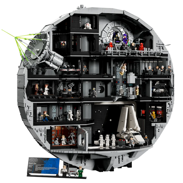 The new Death Star is the first in the Lego Star Wars lineup since 2008.