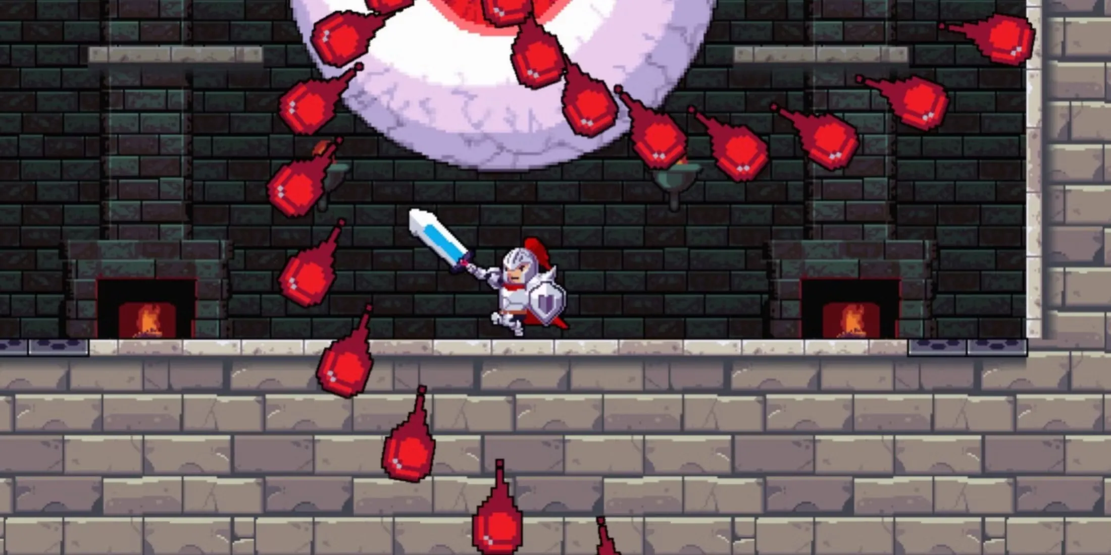 Fighting A Mini Boss In Rogue Legacy 1 Steam