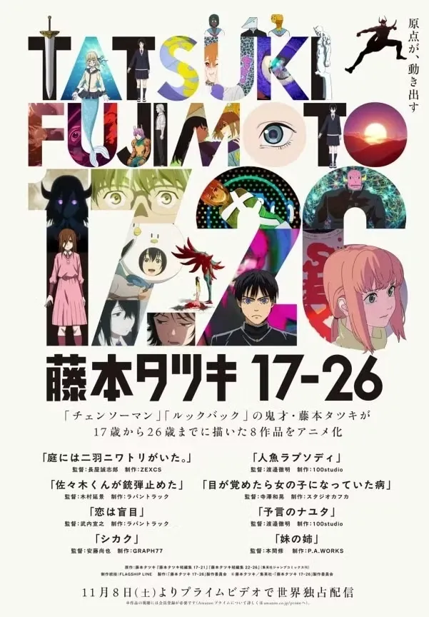 Tatsuki Fujimoto 17 26 Anime Poster