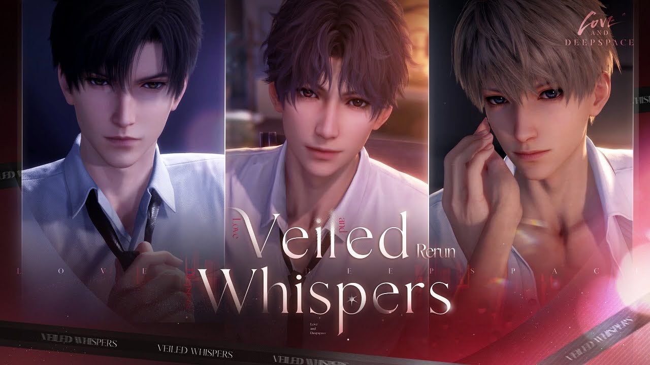 Love And Deepspace Veiled Whispers Rerun Banner Key Art