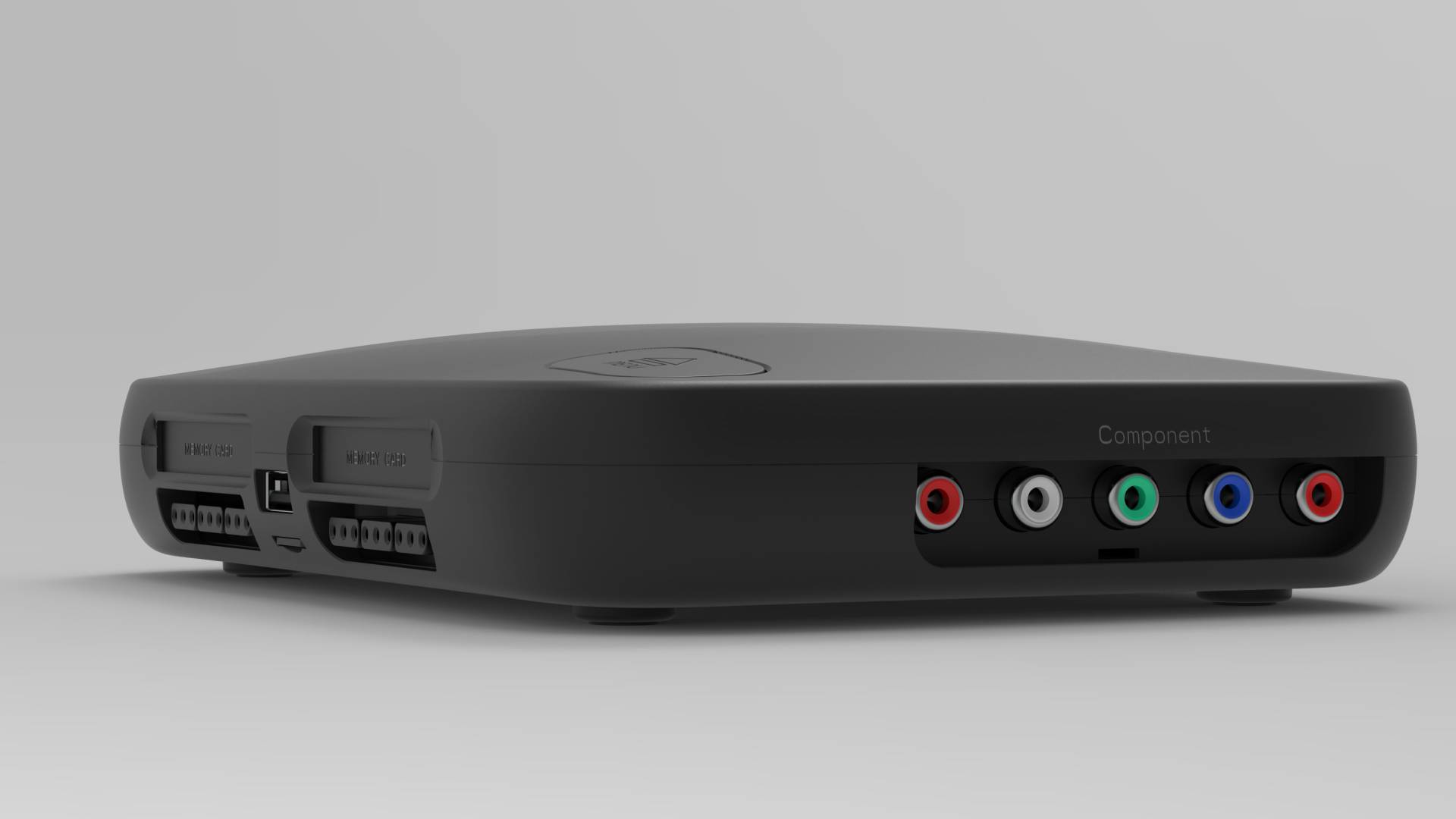 Side view of SuperStation One with component ports in view.