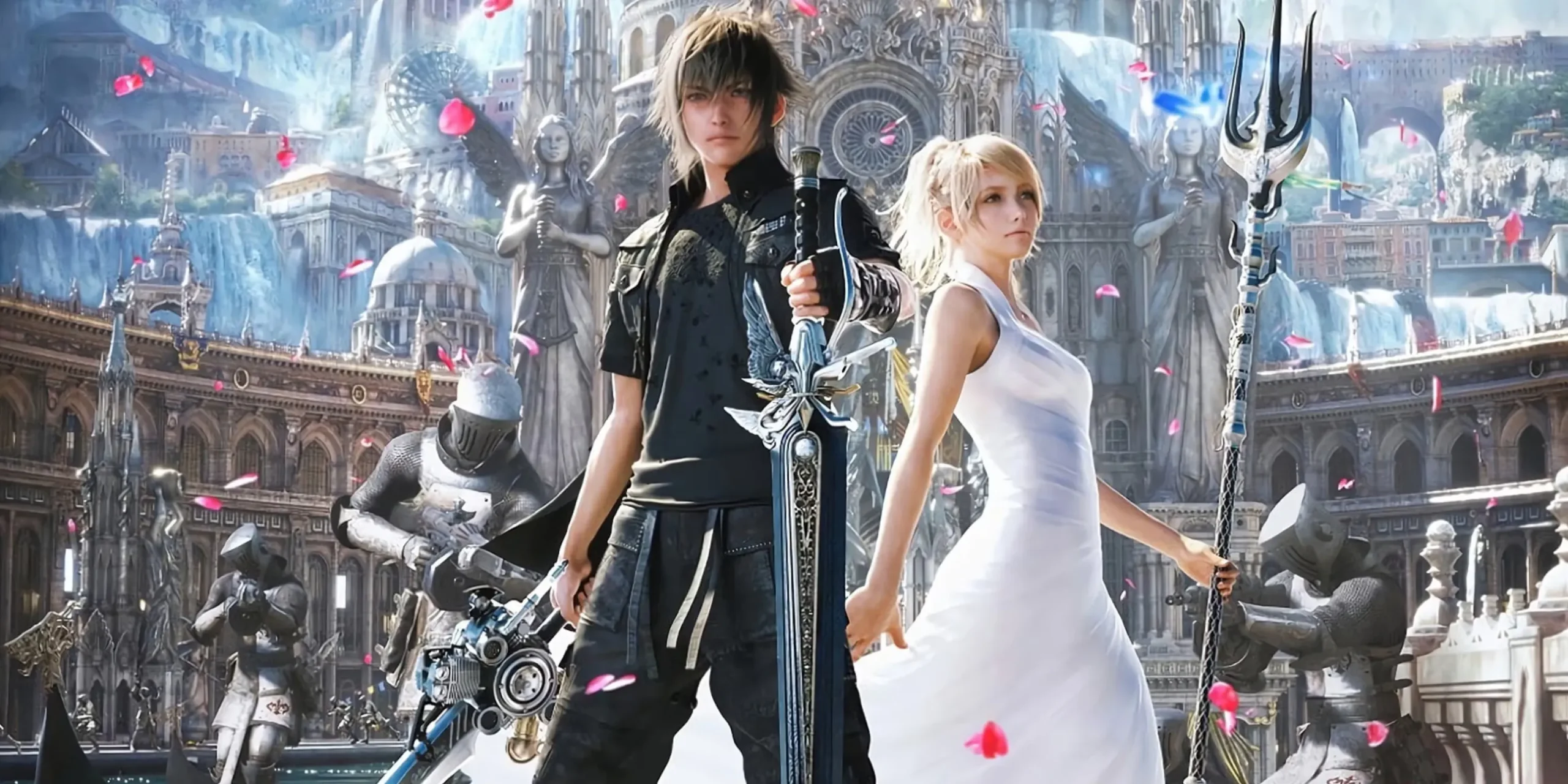 Noctis And Lunafreya In Final Fantasy 15