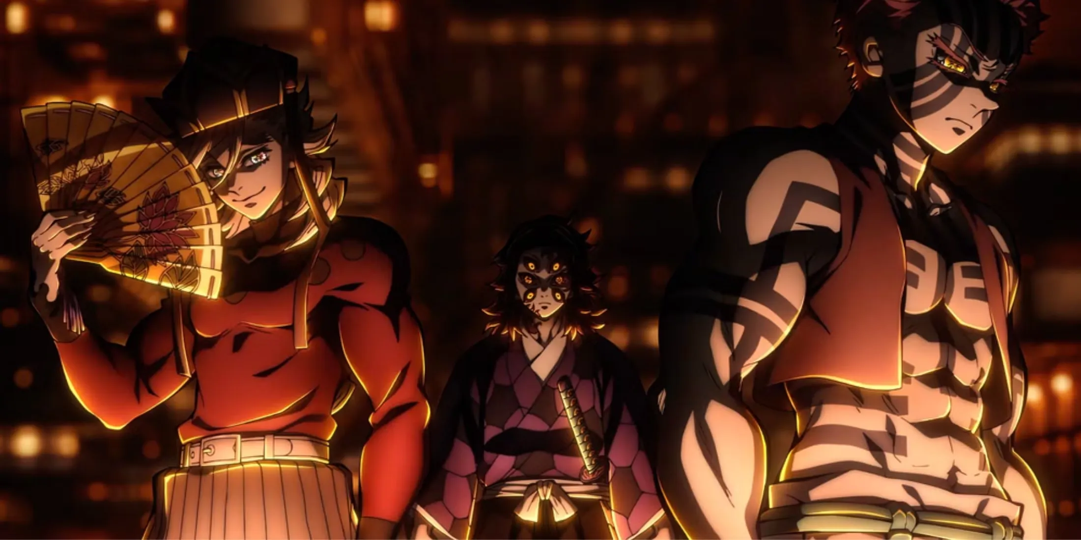 Douma Kokushibo And Akaza Meet At The Infinity Castle Demon Slayer