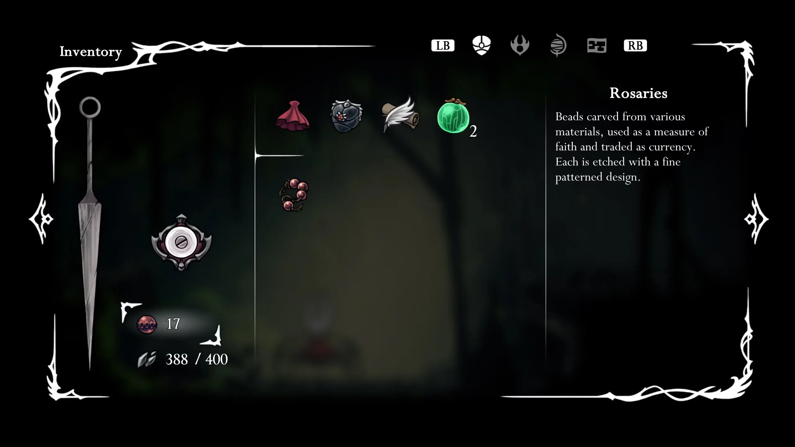 Hollow Knight Silksong Rosaries 3
