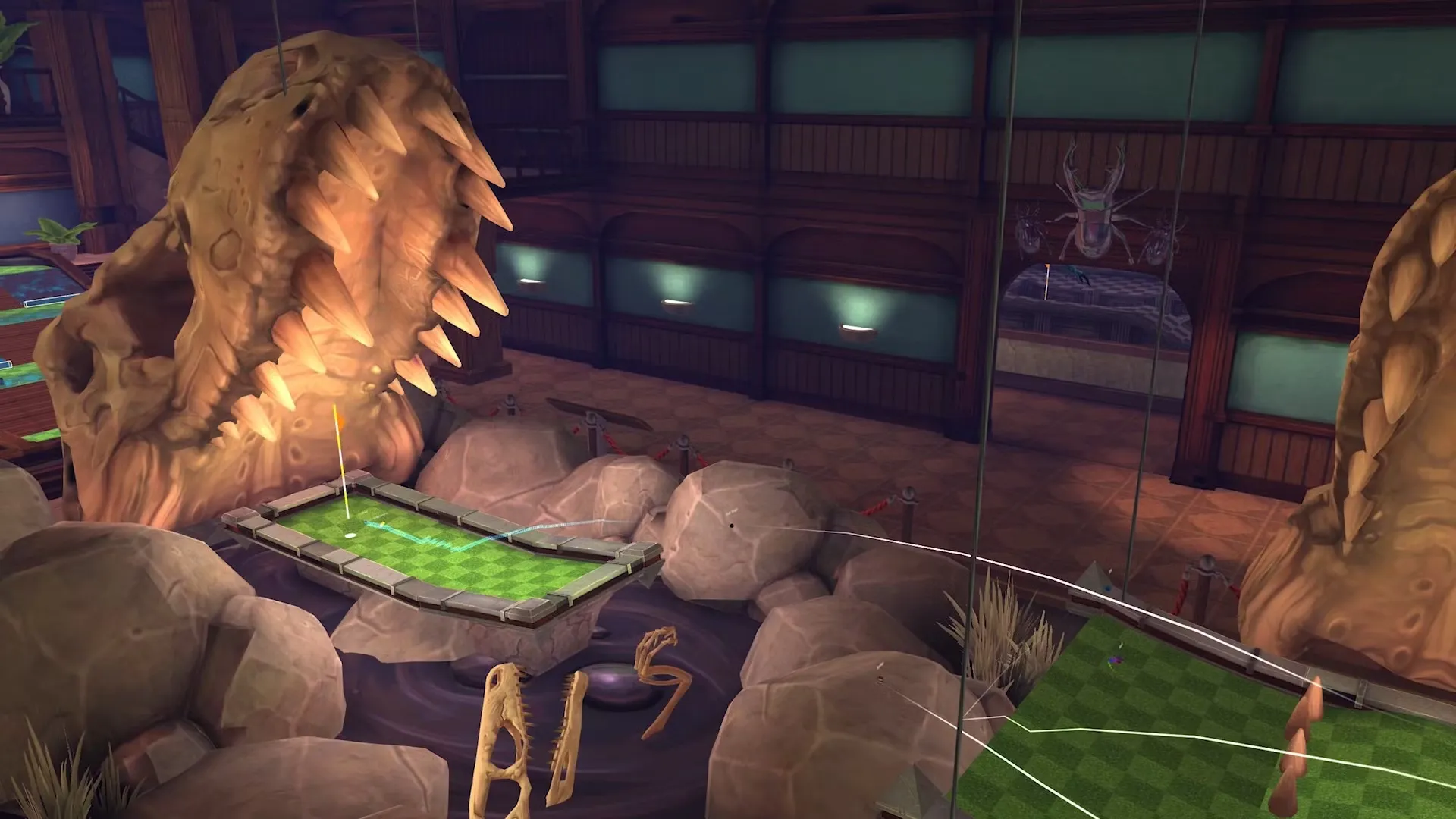 Golf With Your Friends Dino Skull