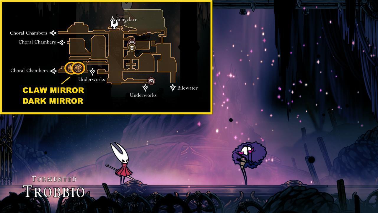 Whispering Vaults tools: Claw Mirror and Dark Mirror
