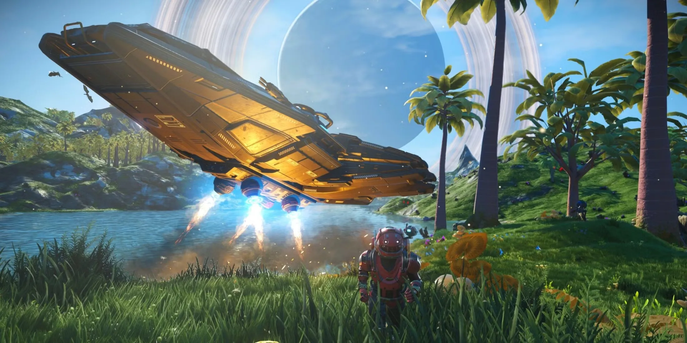 Exploring A Tropical Planet In No Man S Sky