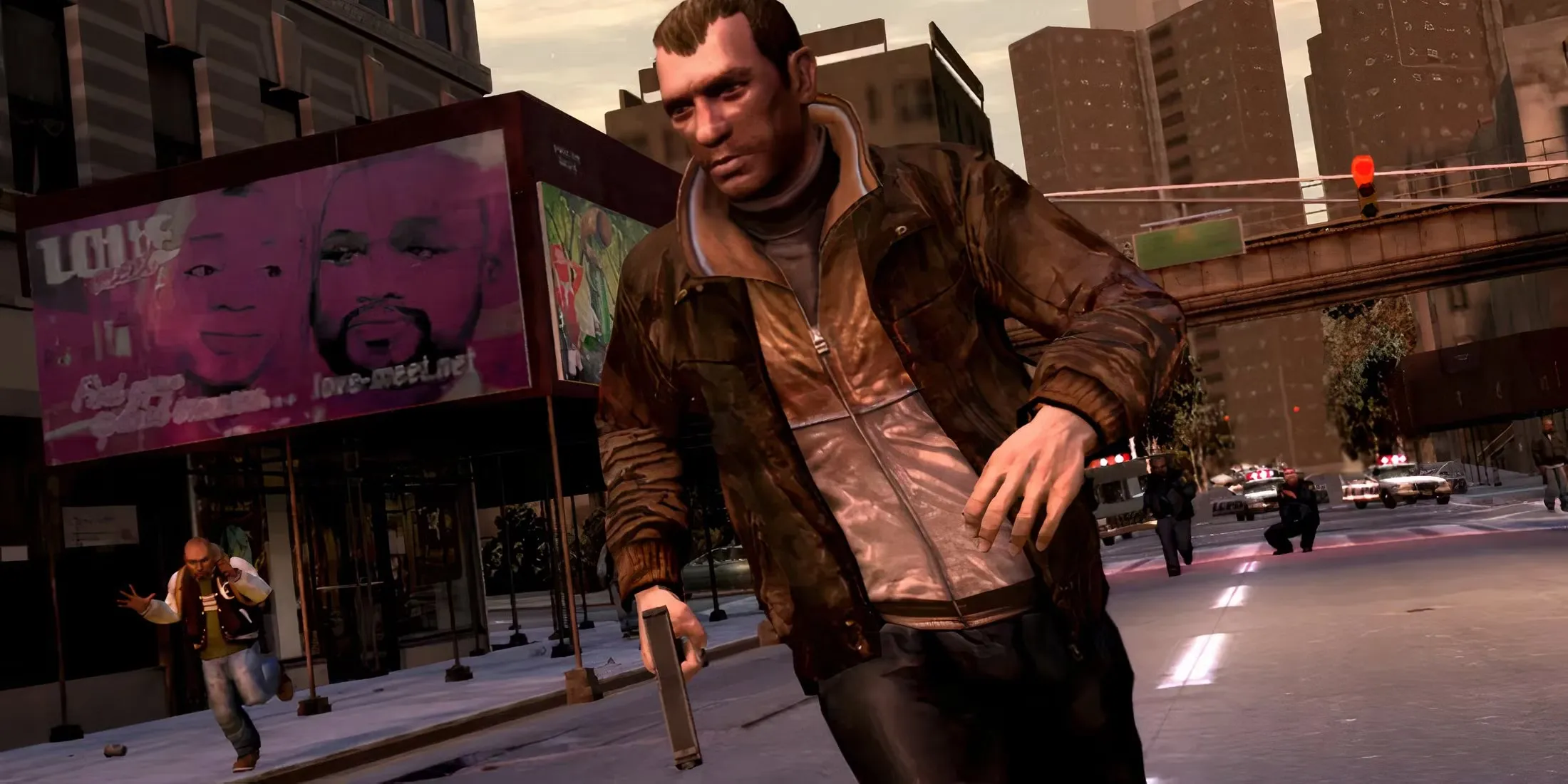 Nico Running In Grand Theft Auto 4 Ps3