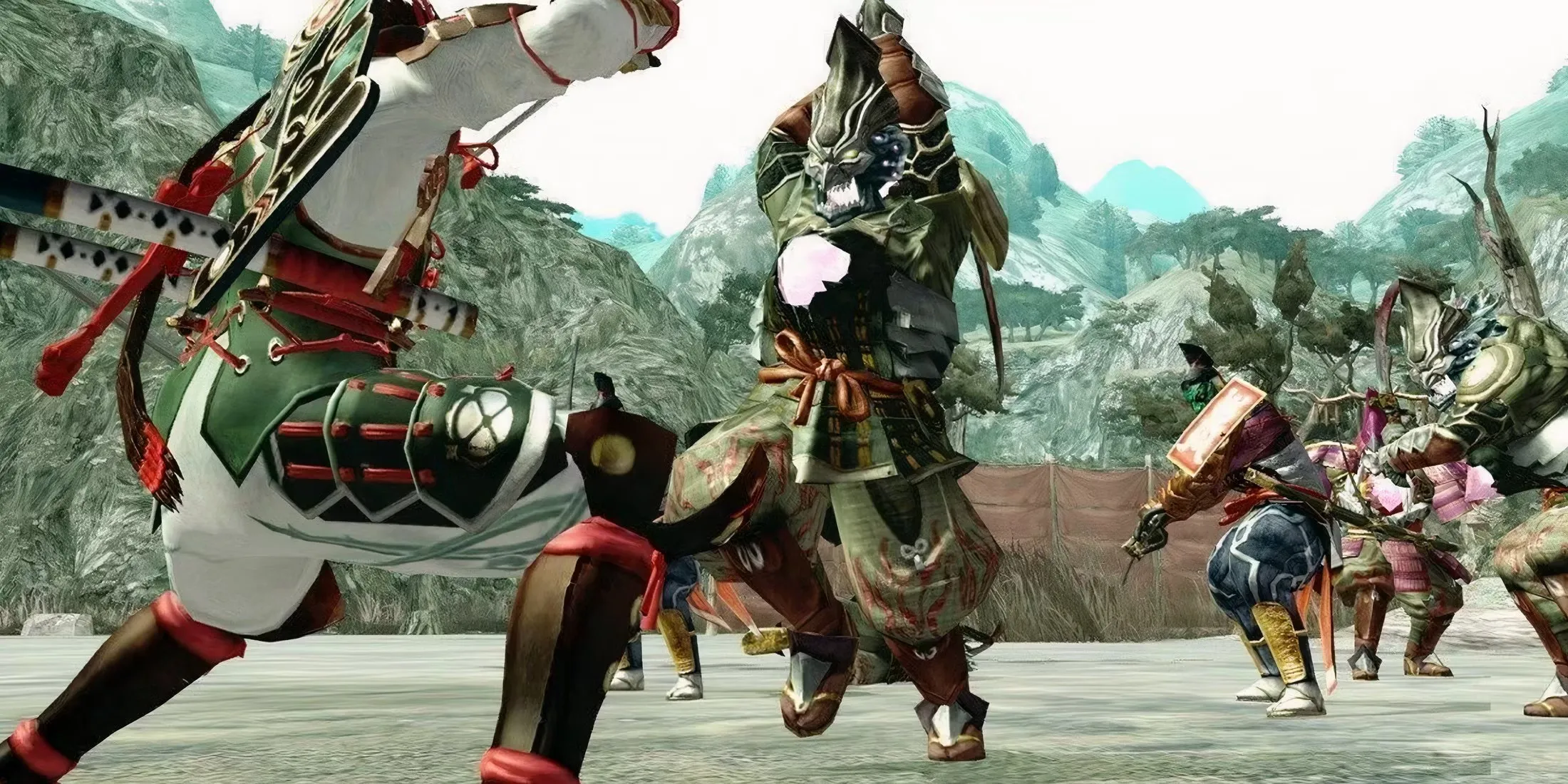 Attacking Enemies In Genji Days Of The Blade