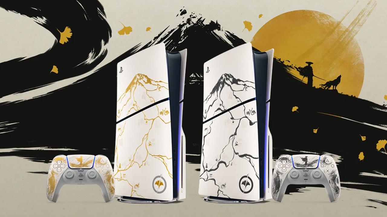 Ghost of Yotei Limited Edition PS5 Slim Console Bundles