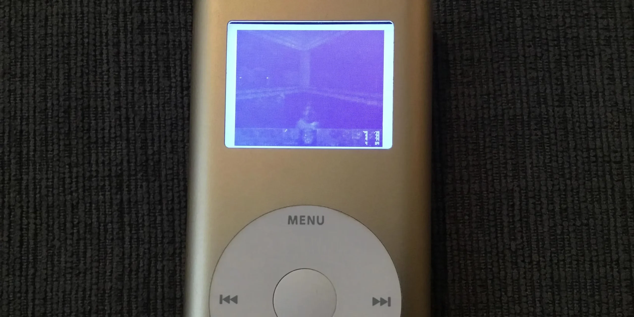 Doom On An Ipod Mini Cropped