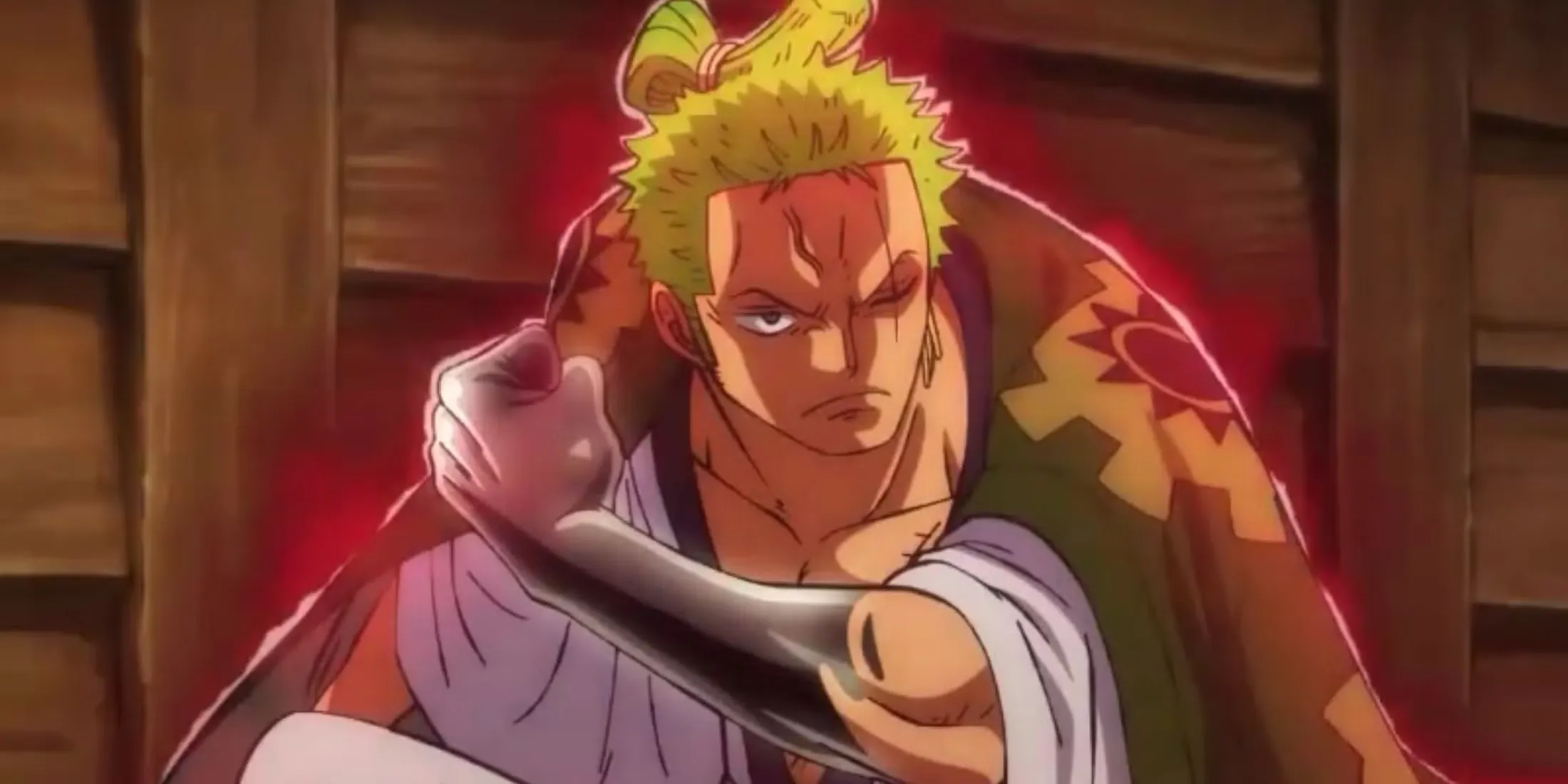 Zoro Using No Sword Style In Wano One Piece