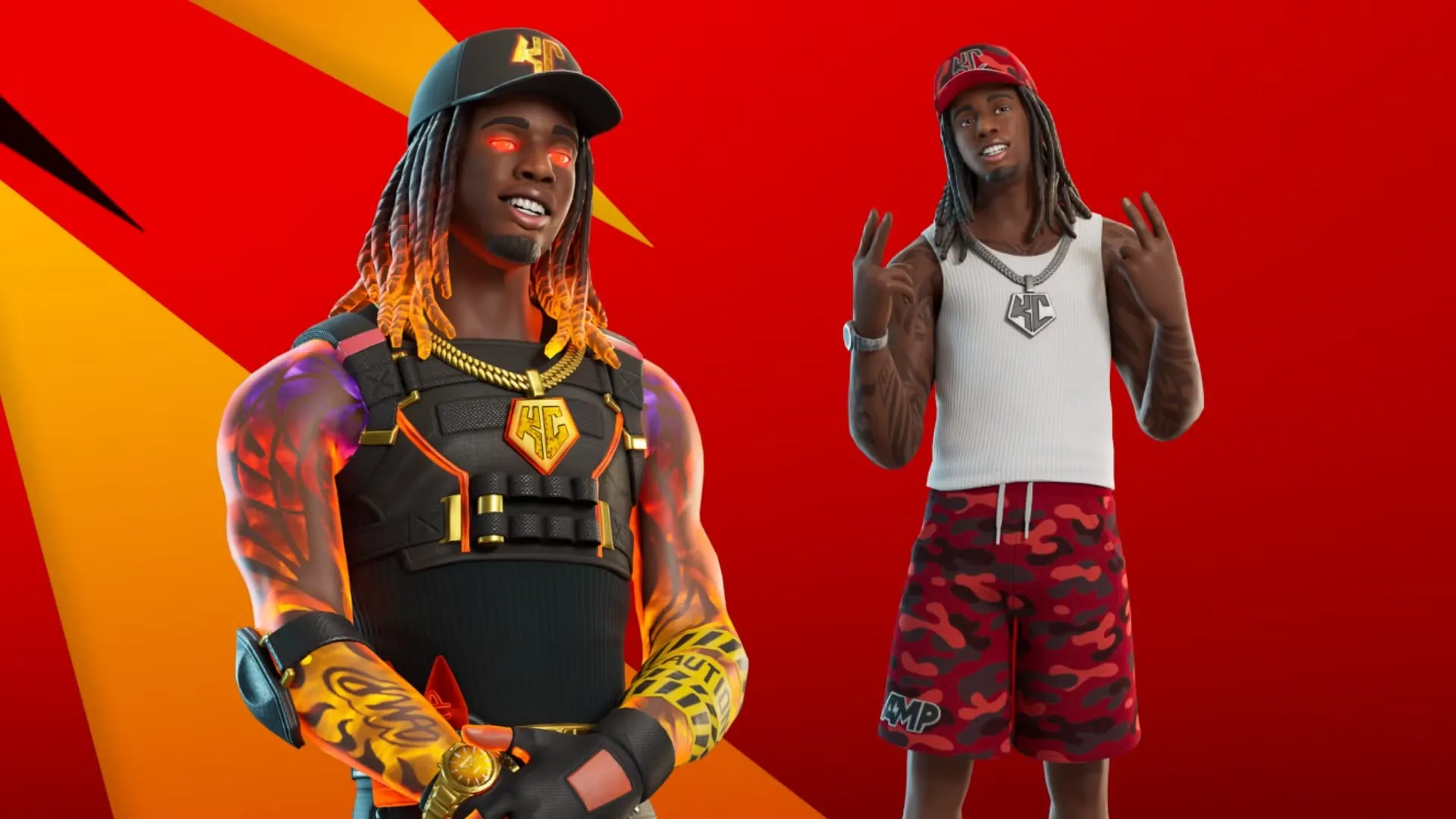 Kai Cenat Skins Fortnite