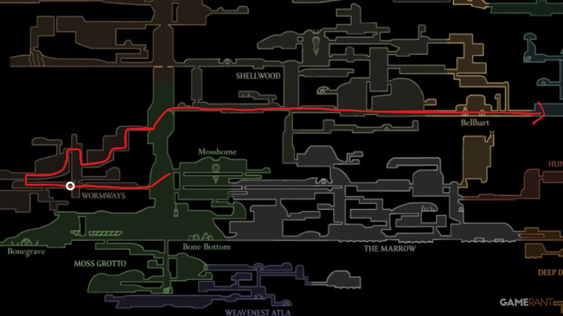 Moorwing Skip Route In Silksong