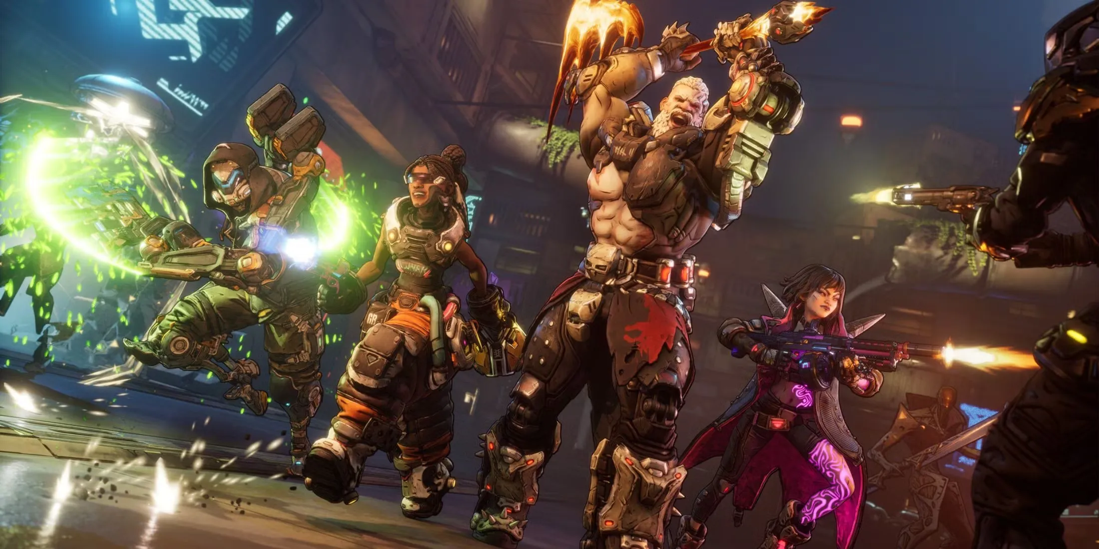 The Main Vault Hunters Of Borderlands 4