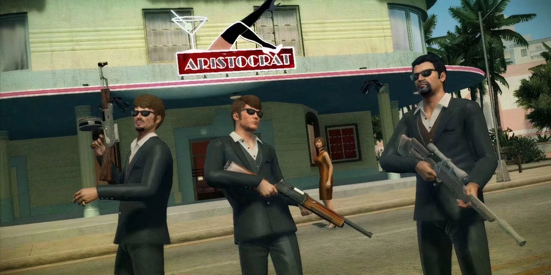 Armed Mafia Men In The Godfather 2 Ps3