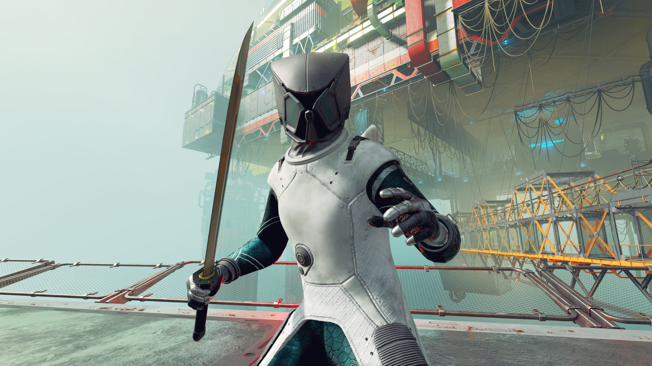 Starfield Mantis Armor Sword