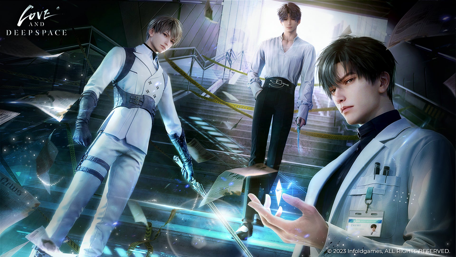Love And Deepspace Original Trio And Crime Scene