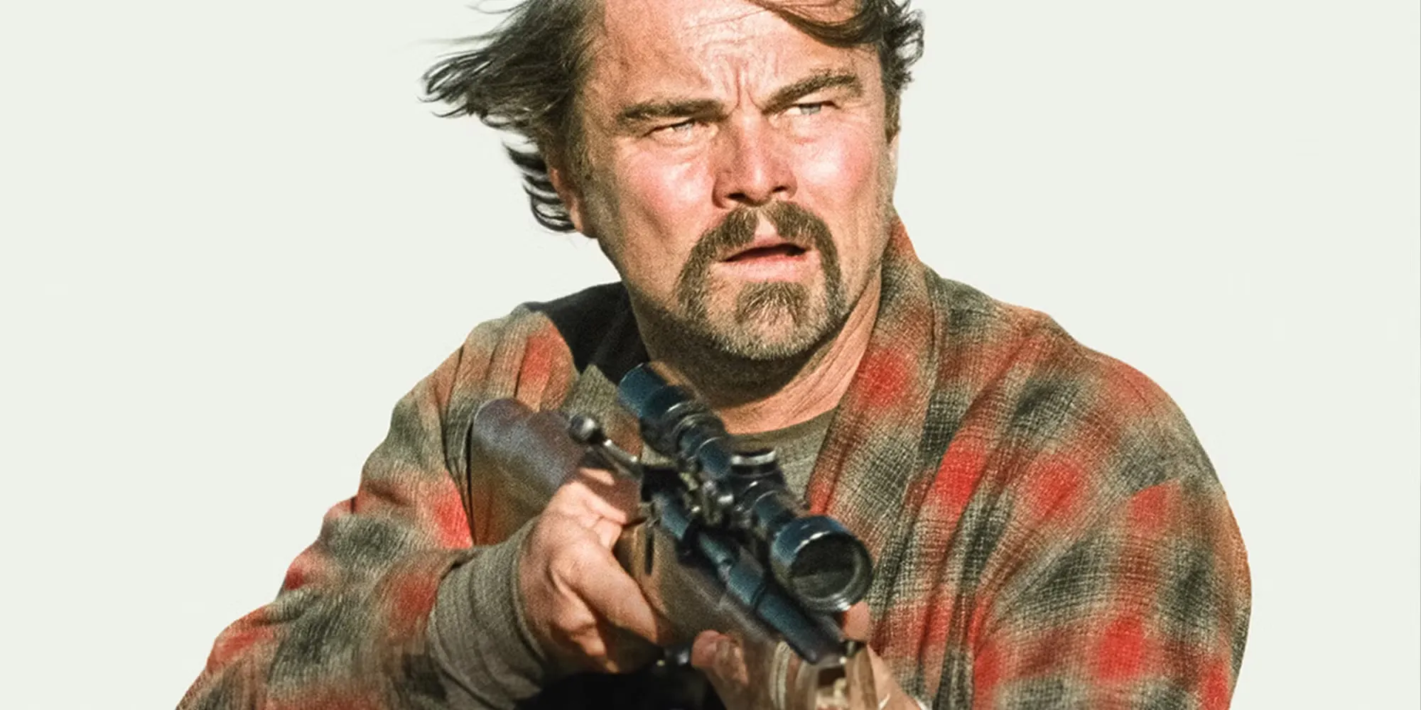 leonardo dicaprio holding a gun in one battle after another 1280x720