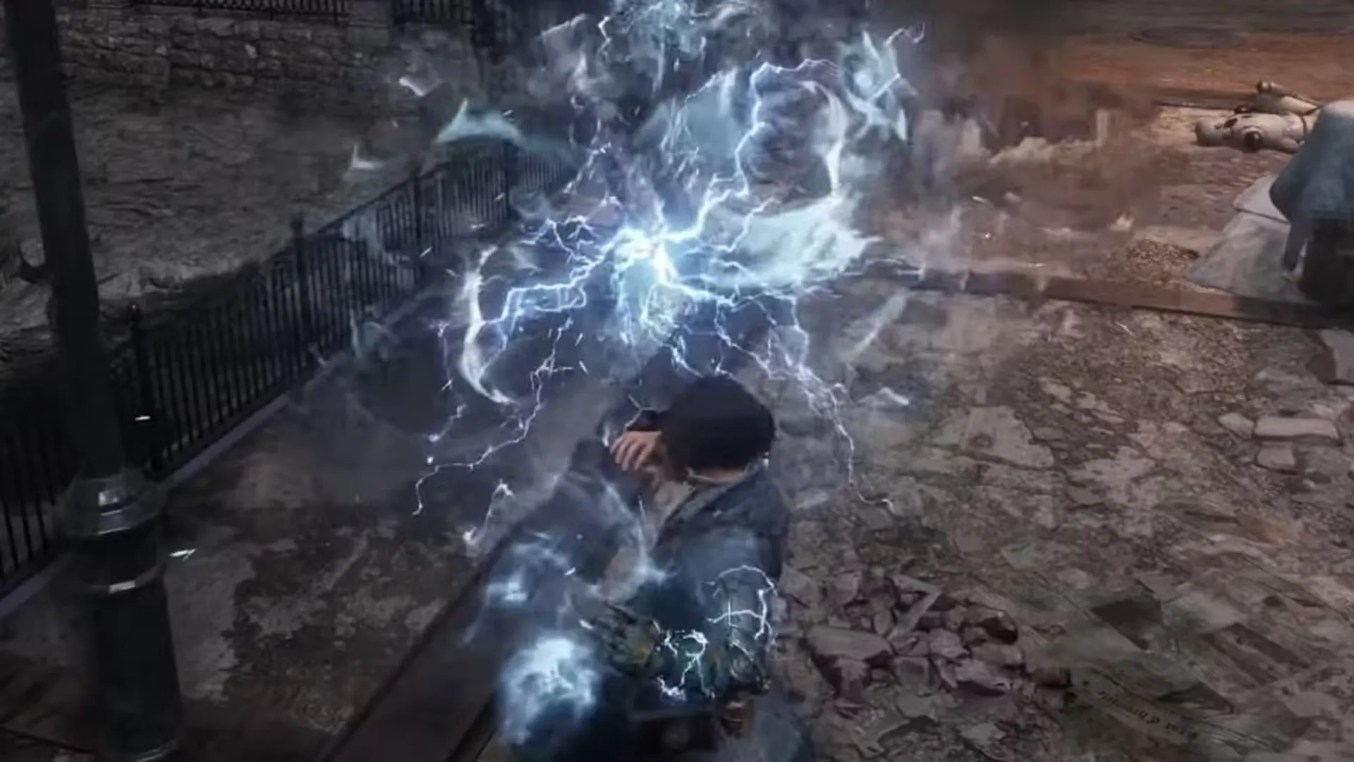 Pinnochio Electrifying An Enemy With Fulminis