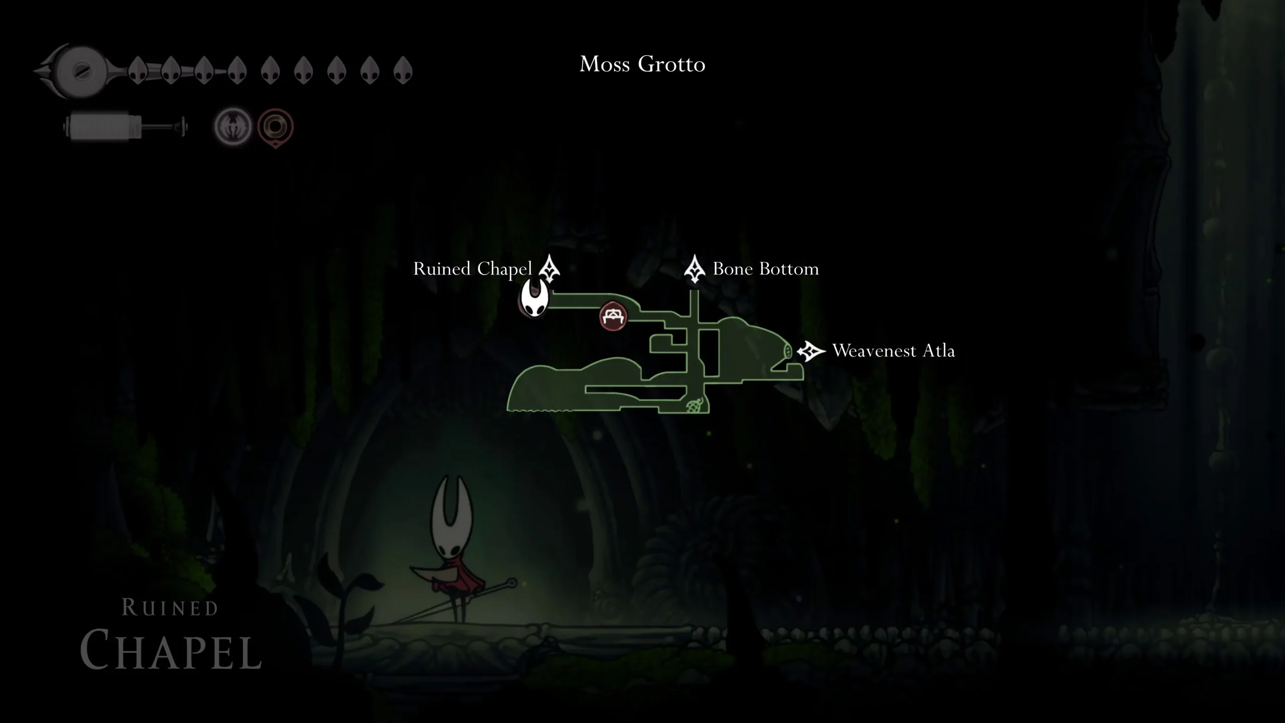 Silksong Ruined Chapel Location