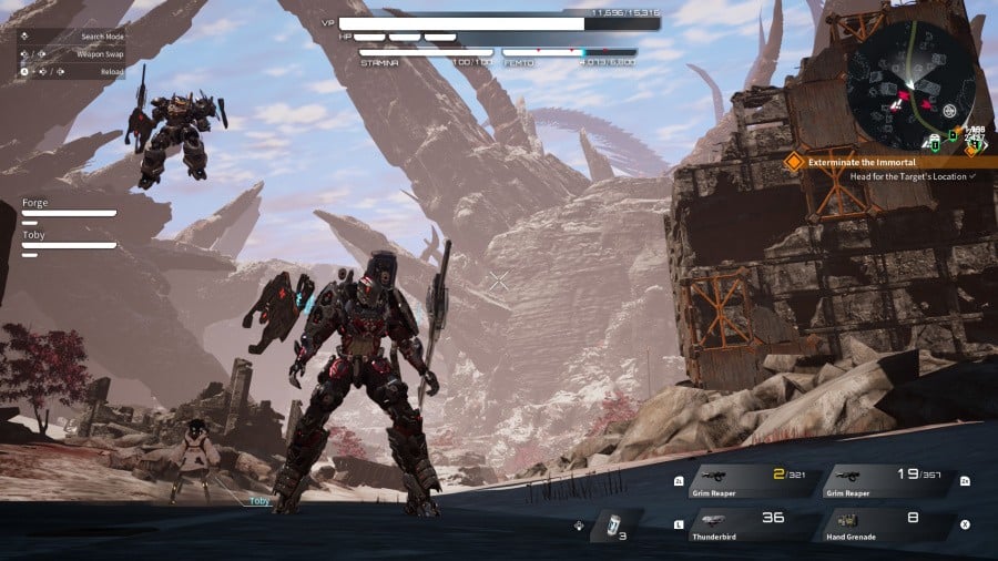Daemon x Machina: Titanic Scion Review - Screenshot 1 of 8