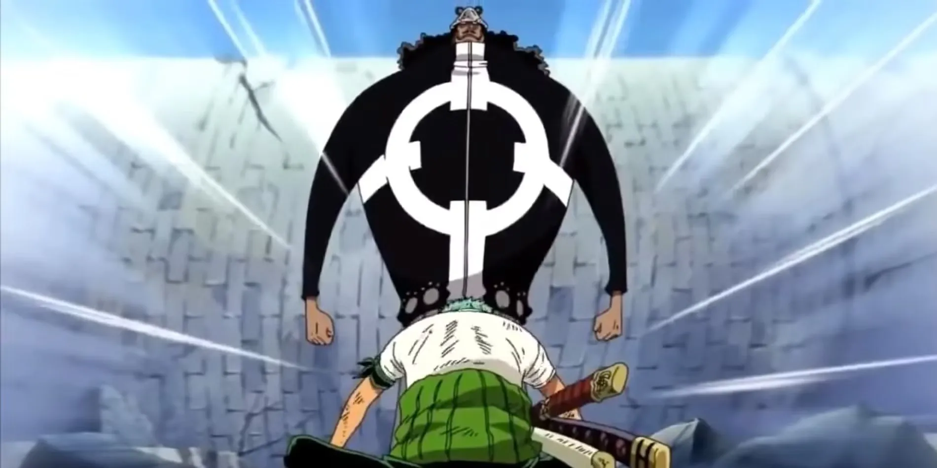 Zoro Begs Kuma