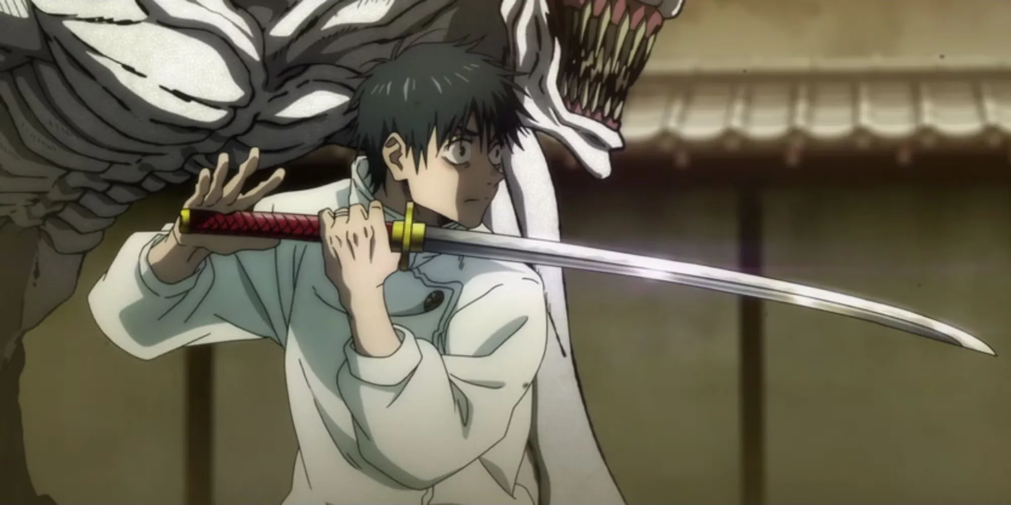 Yuta And Rika Fighting Geto