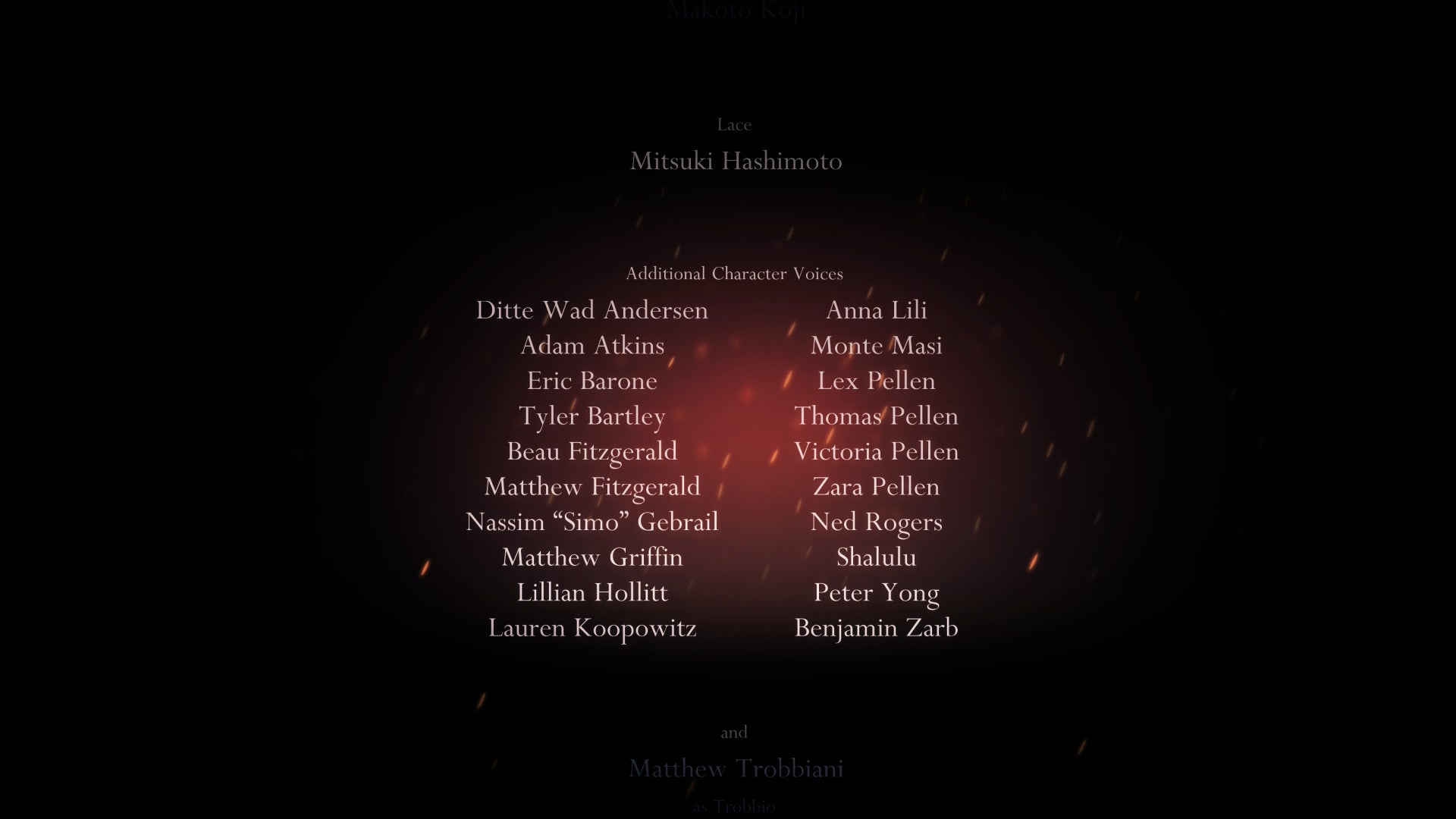 Hollow Knight: Silksong Credits Feature Stardew Valley Creator Eric 'ConcernedApe' Barone. Image captured in Hollow Knight: Silksong by IGN.