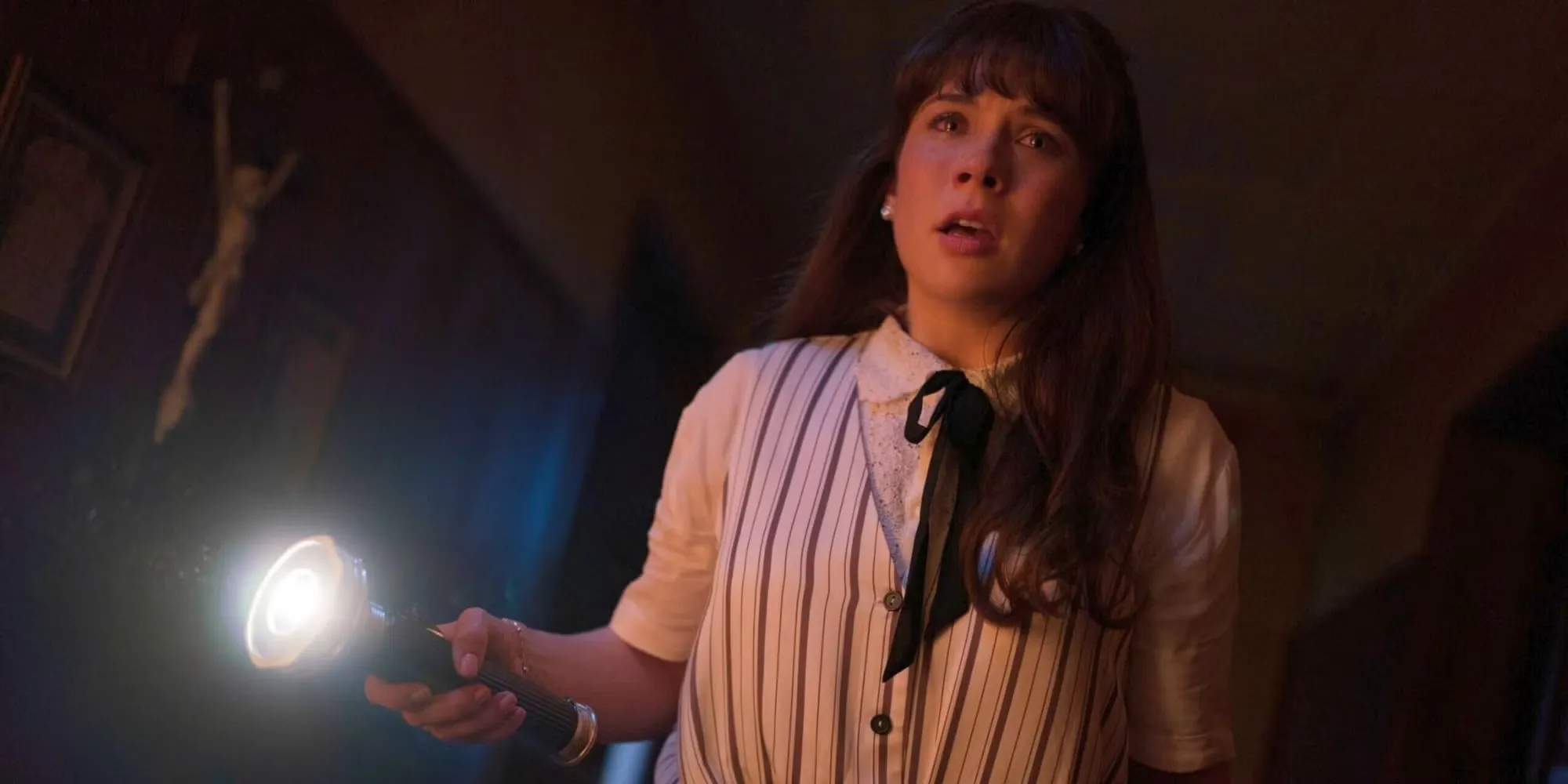 Mia Tomlinson as Judy Warren in The Conjuring: Last Rites.