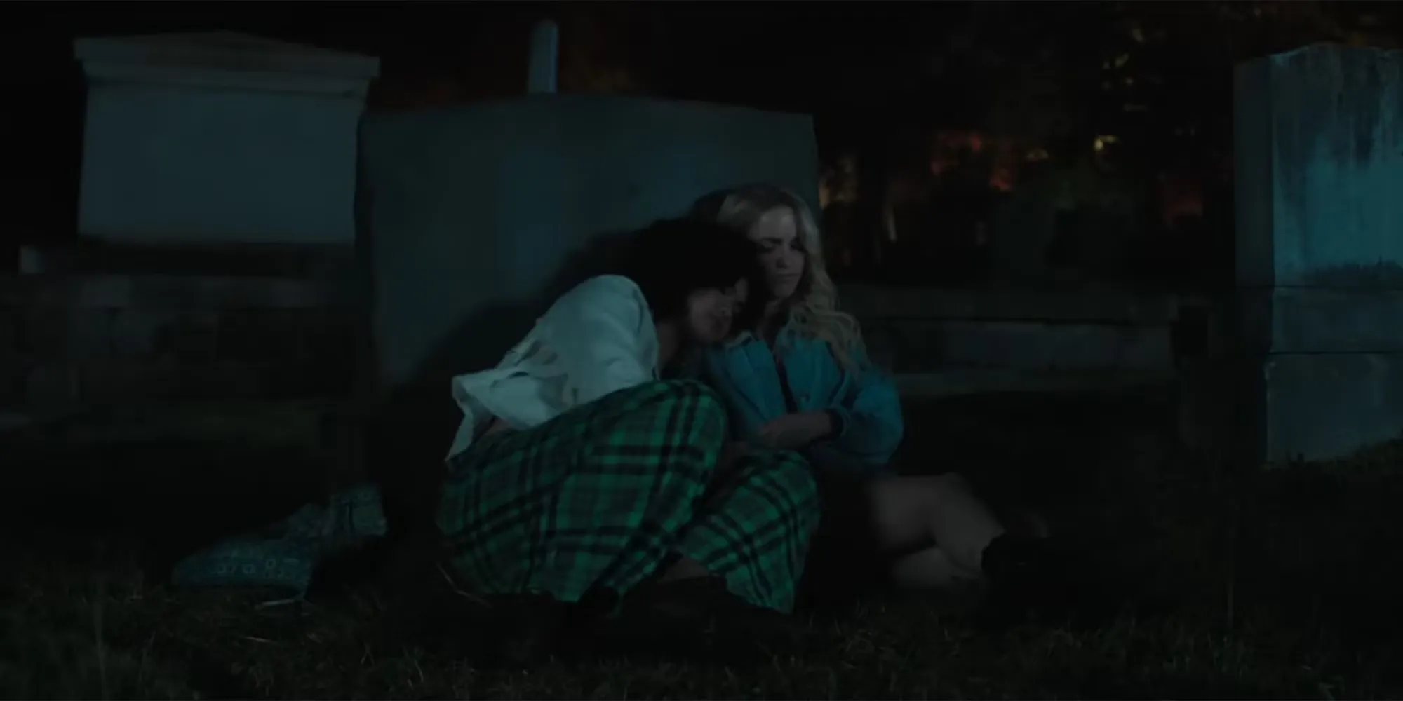 Sam Morelos as Lexie & Mckenna Grace as Clara in Regretting You