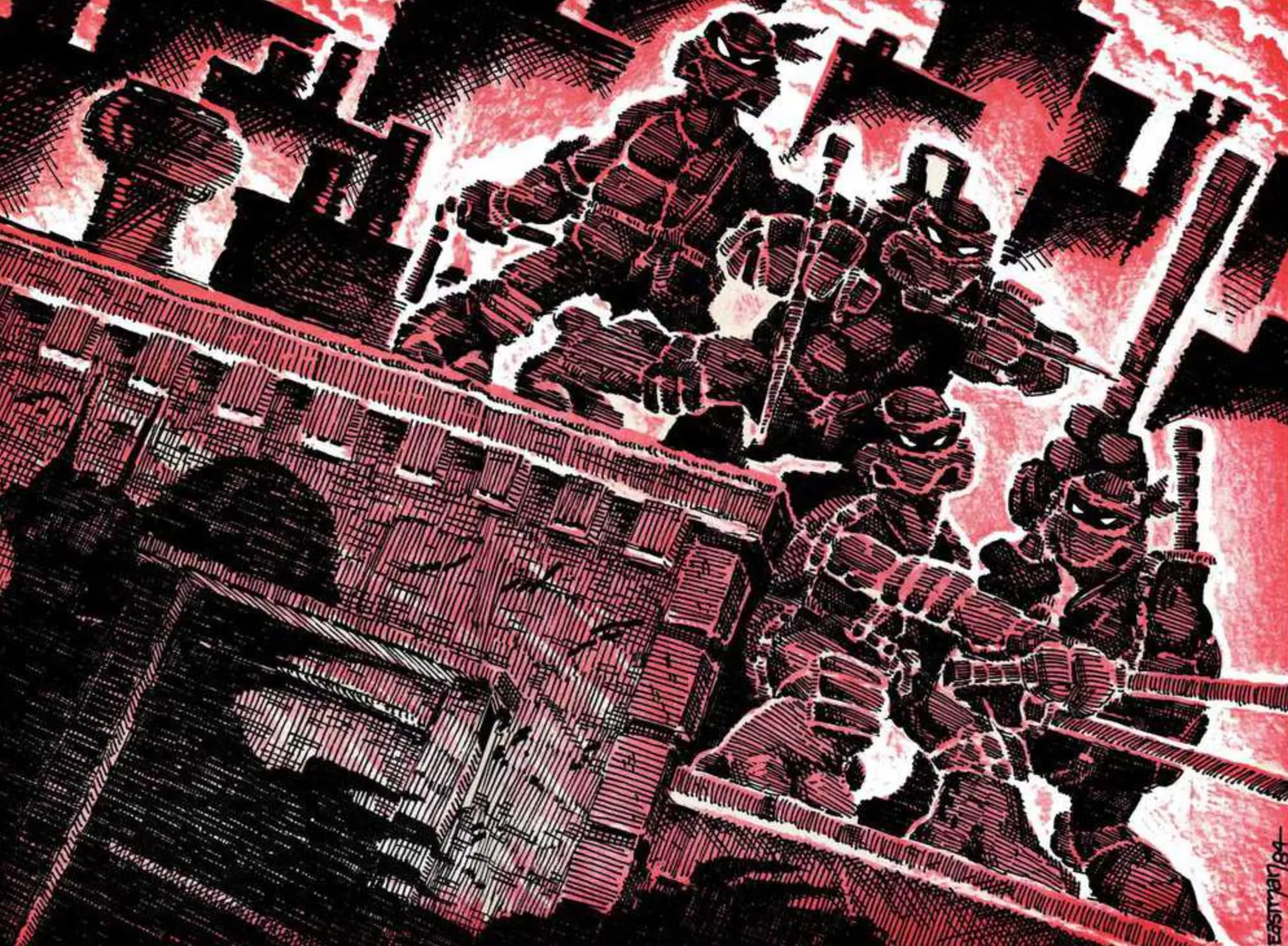 Tmnt Comic Cover Kevin Eastman