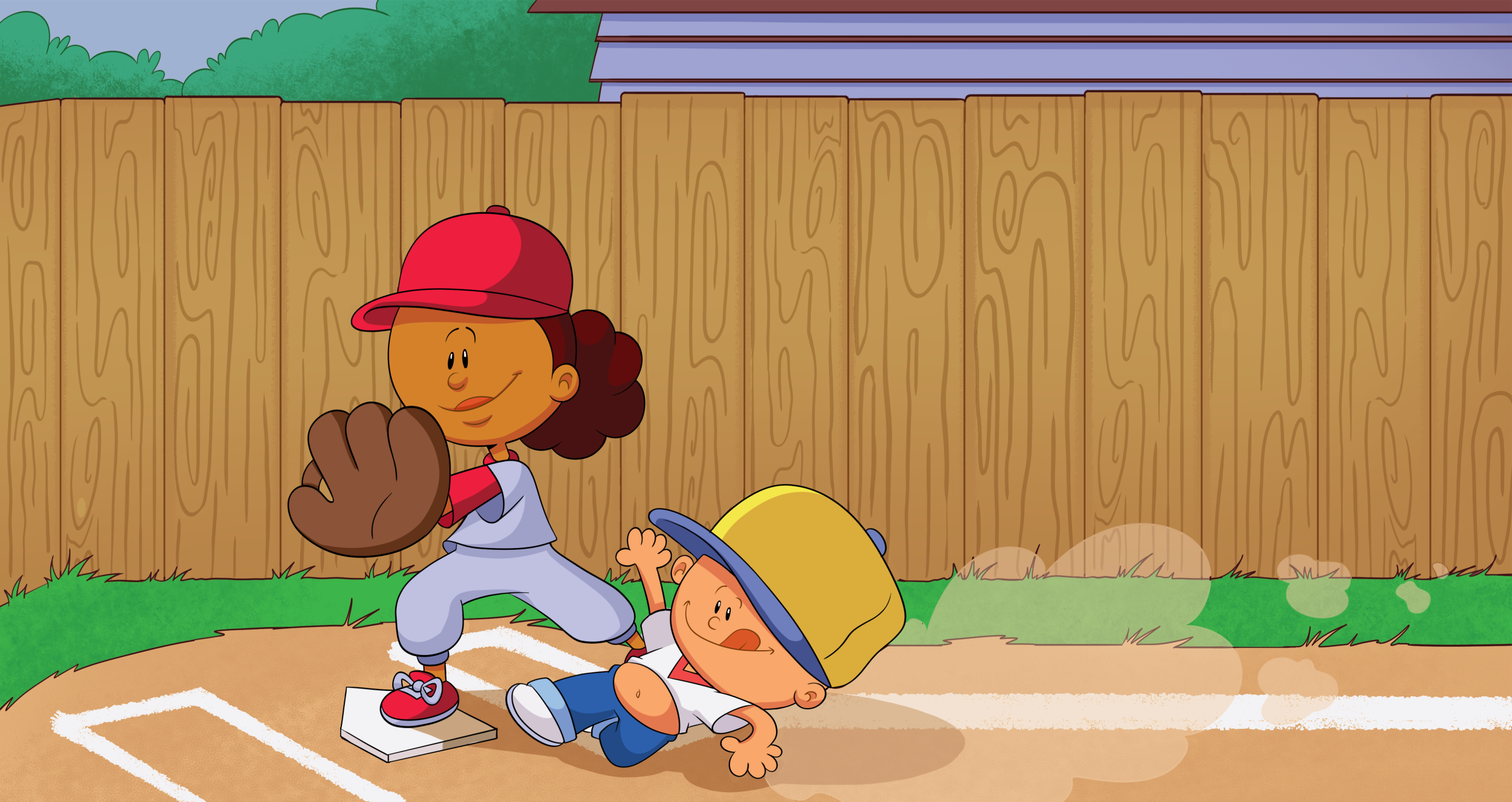 First look at the Backyard Sports revival from 2024, featuring Pablo Sanchez and Stephanie Morgan