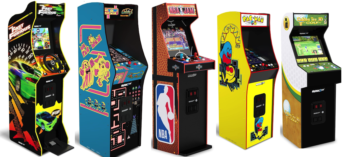 Arcade1Up Deluxe Edition Cabinets