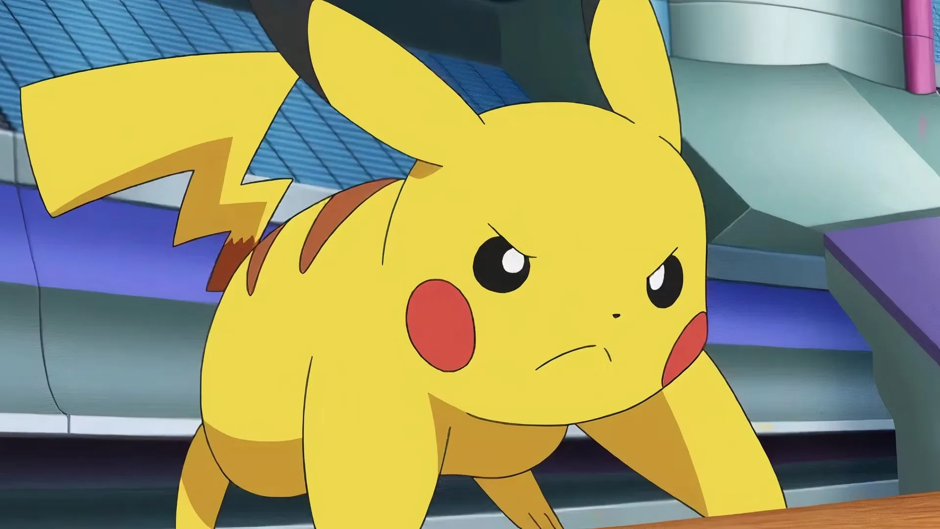 Pikachu Grumpy