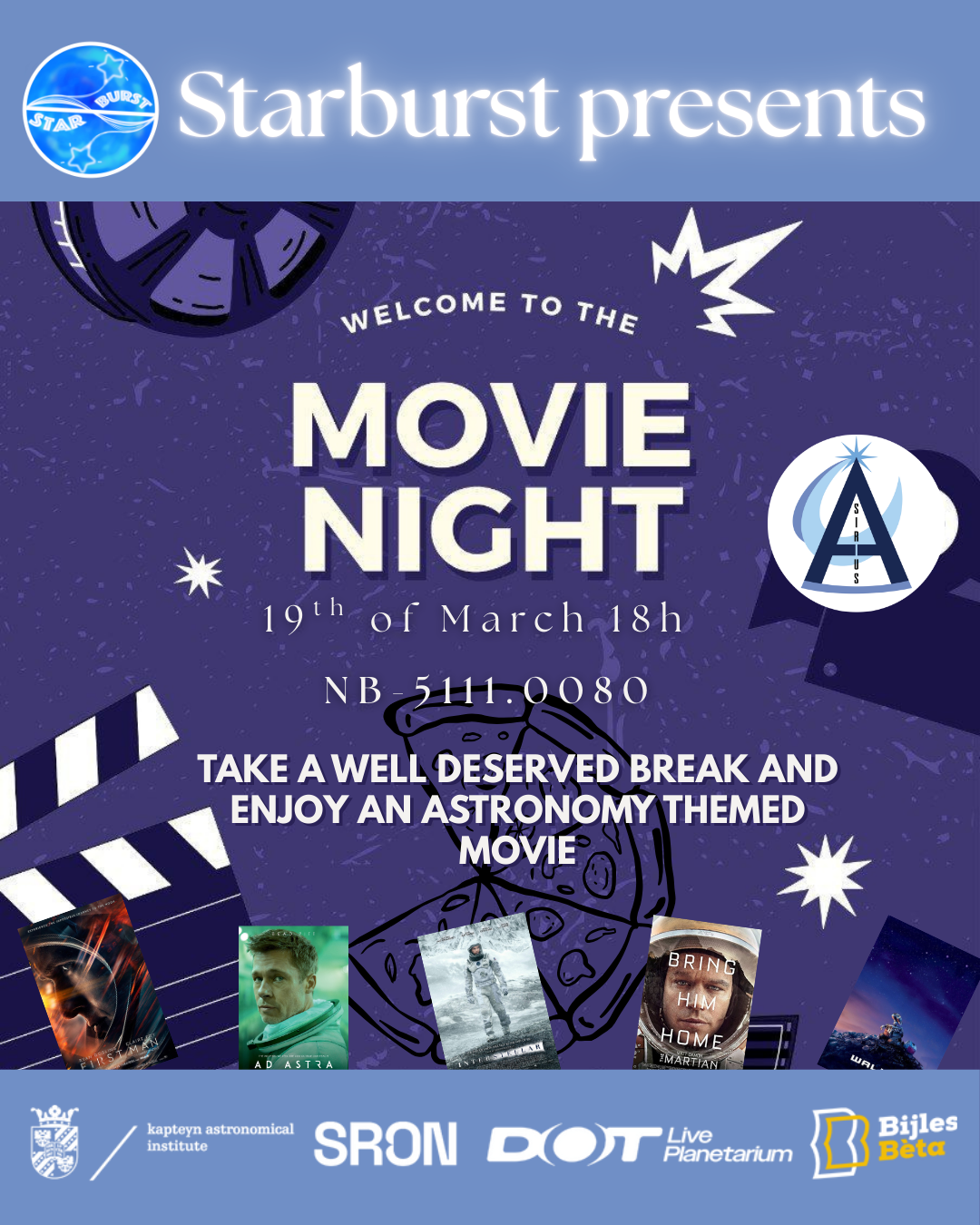 Starburst Movie Night