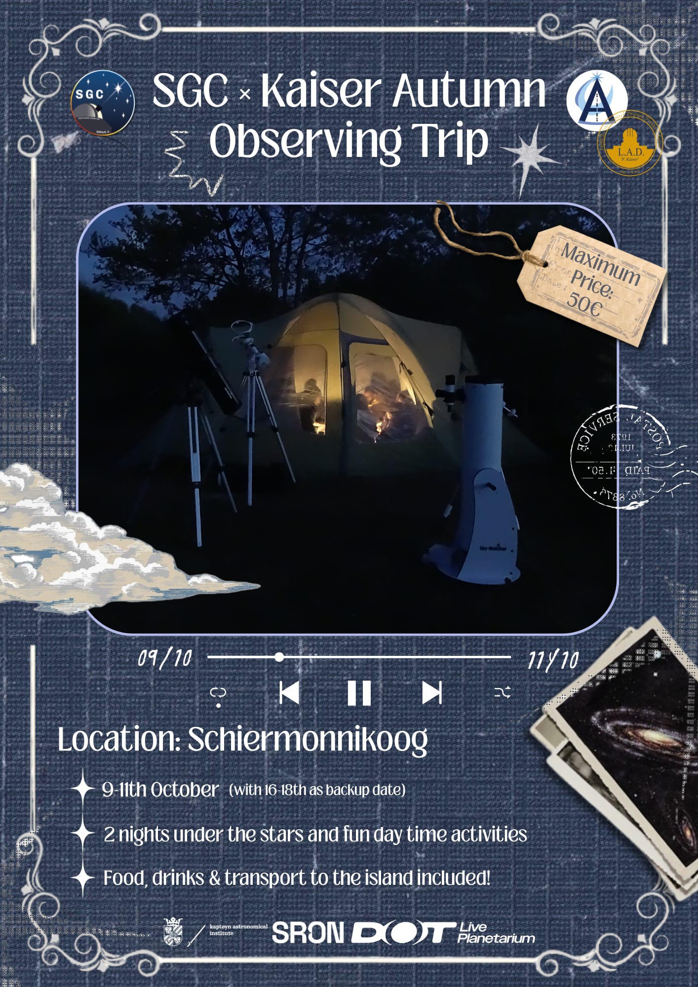 SGC × Kaiser Autumn Observing Trip