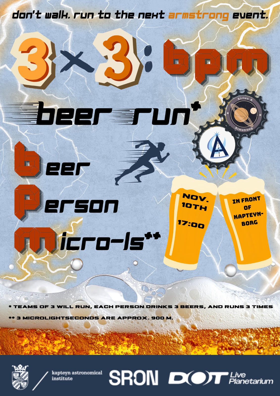 3x3 BPM Beer Run!!!