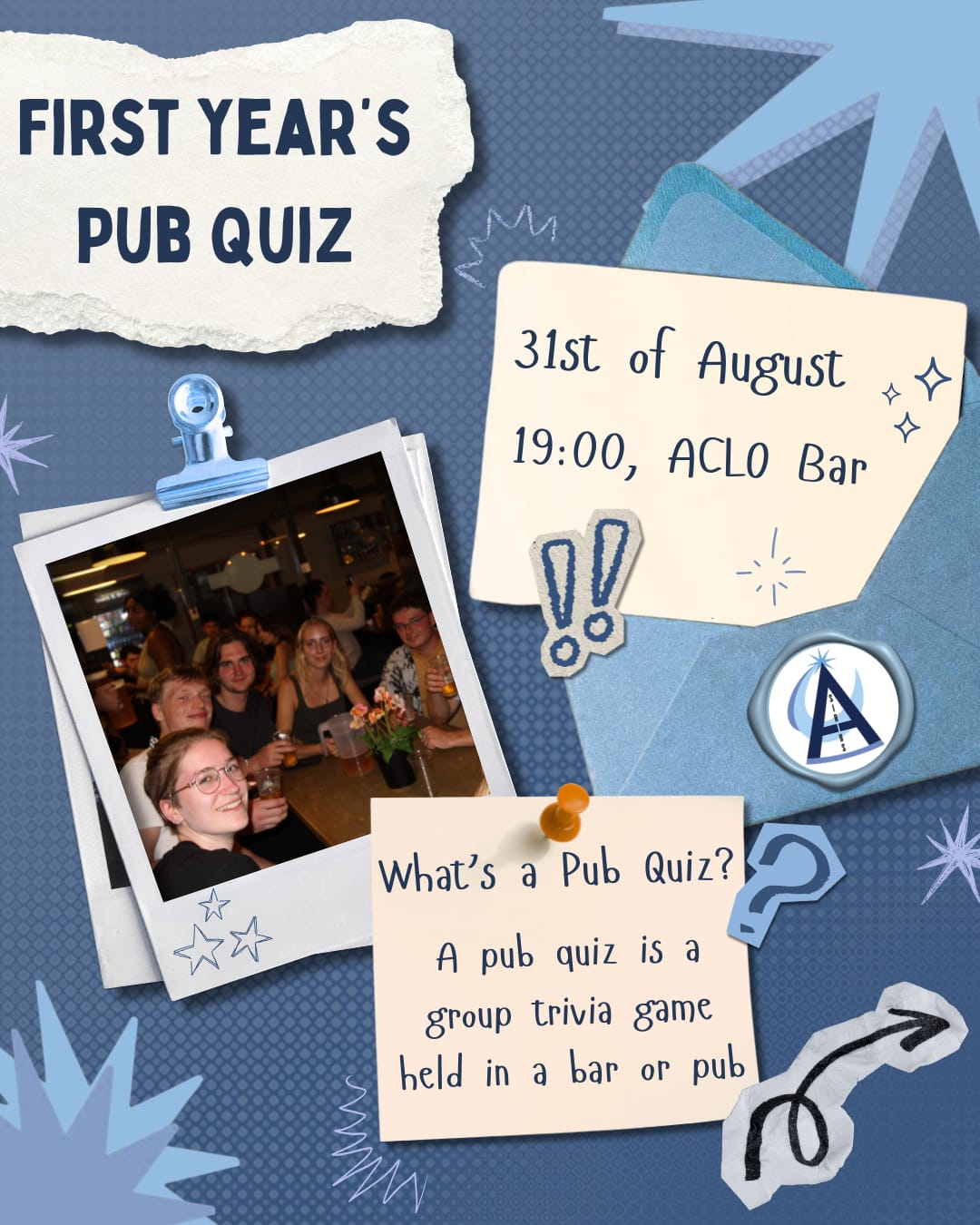 First year's Pub quiz