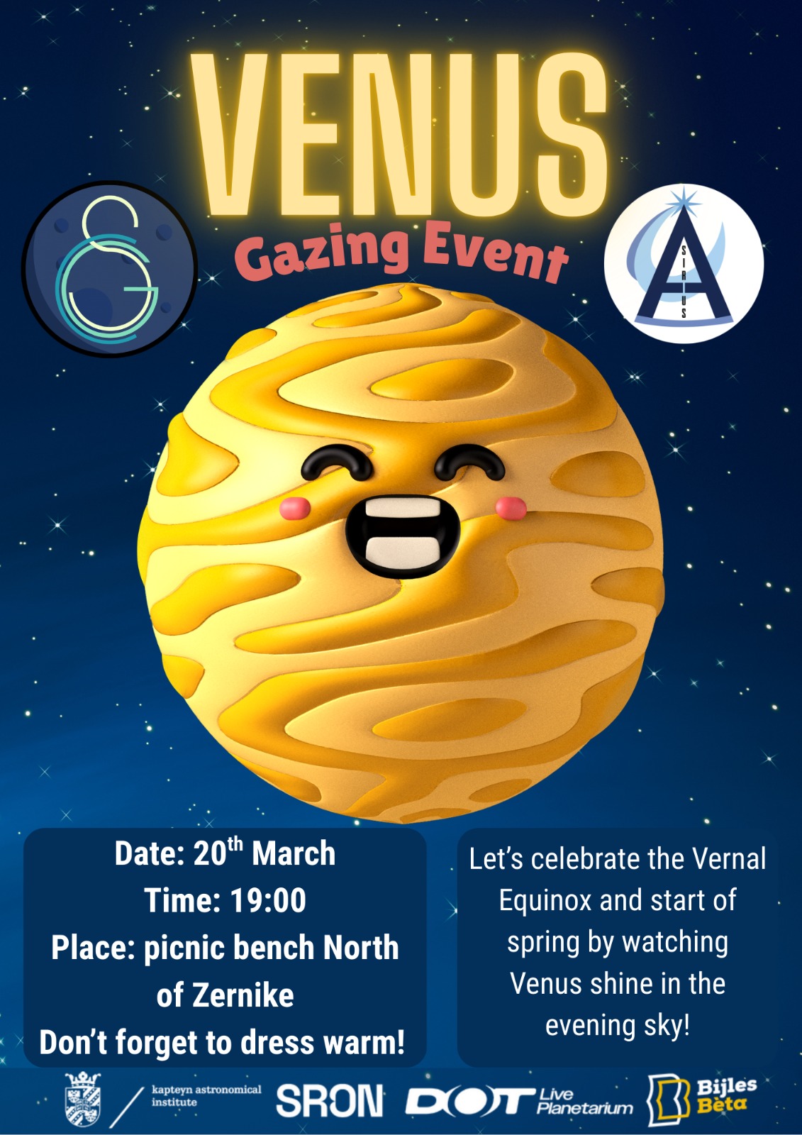 🌟 SGC Venus Gazing Evening 🌟