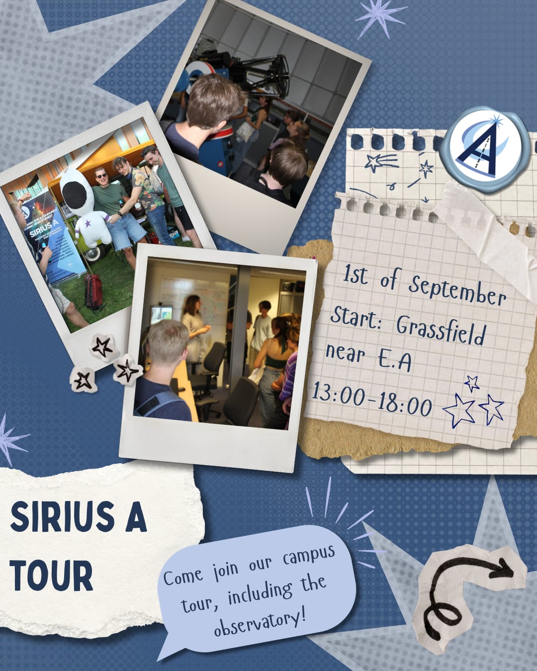 Sirius A tour