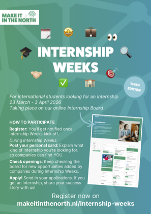 Make it in the North - Internship Weeks