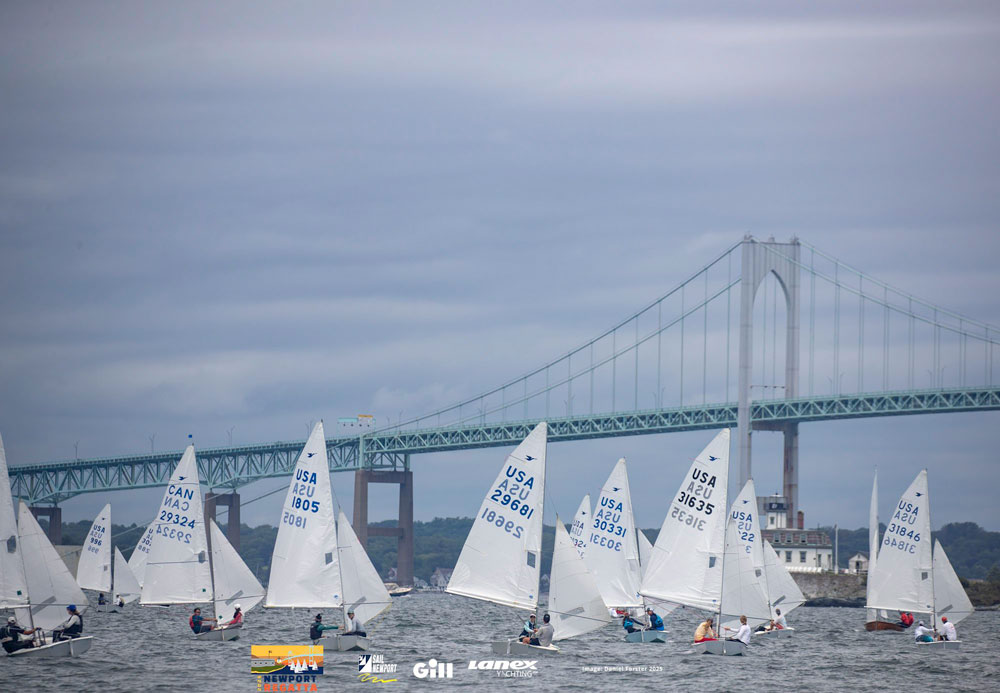 Controlling Our Fleet Destiny: 2025 Newport Snipe Sailing Image