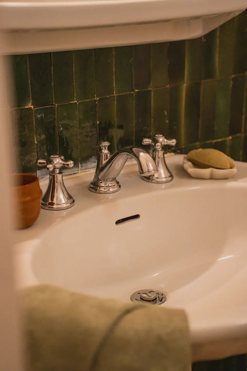 détail de la 2 ème salle de bain située sur le palier