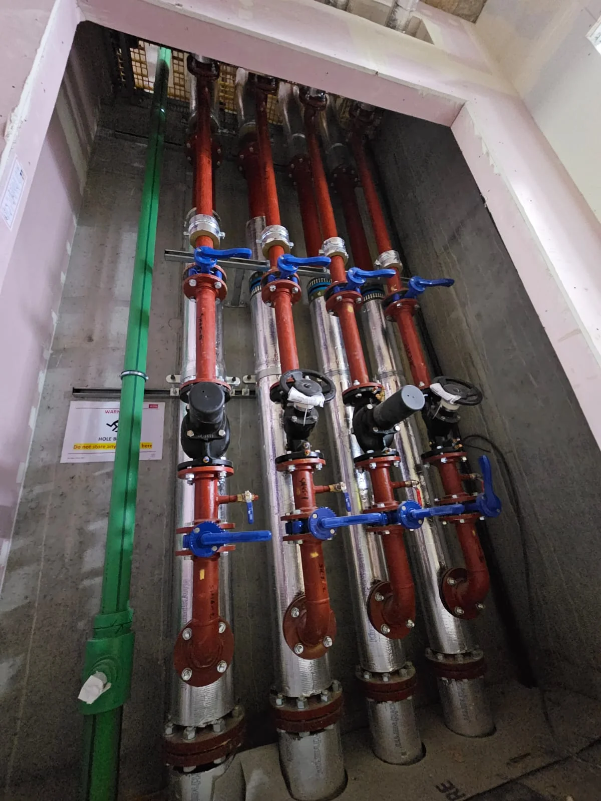 Commercial Pipe Insulation Installation